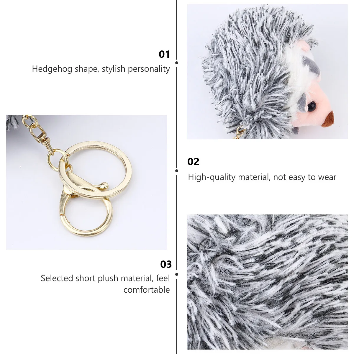 1Pcs Hedgehog Key Ring Soft Cotton Stuffed Creative Bag Hanging Accessory Cute Keychain Hedgehog Keychain Bag Hanging Pendant
1Pcs Hedgehog Key Ring Soft Cotton Stuffed Creative Bag Hanging Accessory Cute Keychain Hedgehog Keychain Bag Hanging Pendant