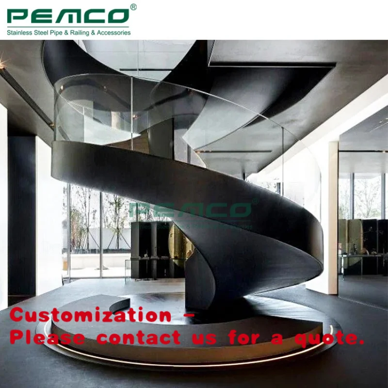 custom.Luxury Staircase Modern Staircase Oak Stair Treads Glass Curved Stair Design
custom.Luxury Staircase Modern Staircase Oak Stair Treads Glass Curved Stair Design