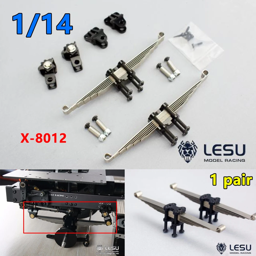 LESU unpowered front axle front suspension straight steel plate assembly X-8012 for Tamiya 1/14 tractor truck dump truck model
LESU unpowered front axle front suspension straight steel plate assembly X-8012 for Tamiya 1/14 tractor truck dump truck model