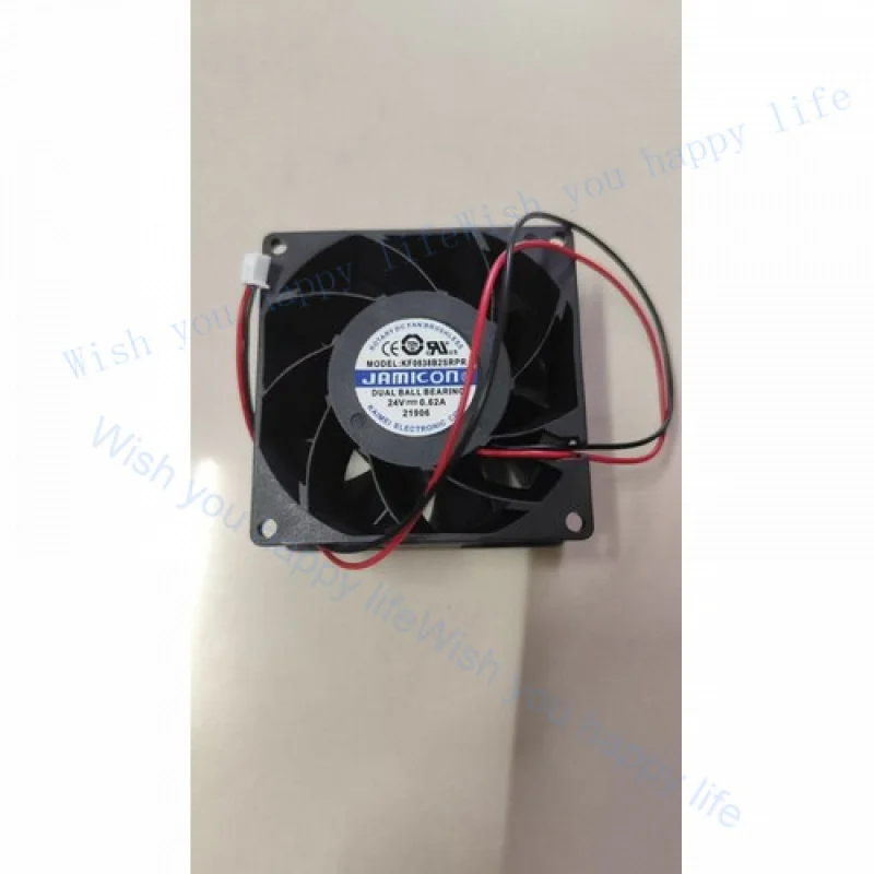 LL 1 PCS for Fan DC24V 0.62A 8CM 8038 2 wire cooling fan KF0838B2SRPR
LL 1 PCS for Fan DC24V 0.62A 8CM 8038 2 wire cooling fan KF0838B2SRPR