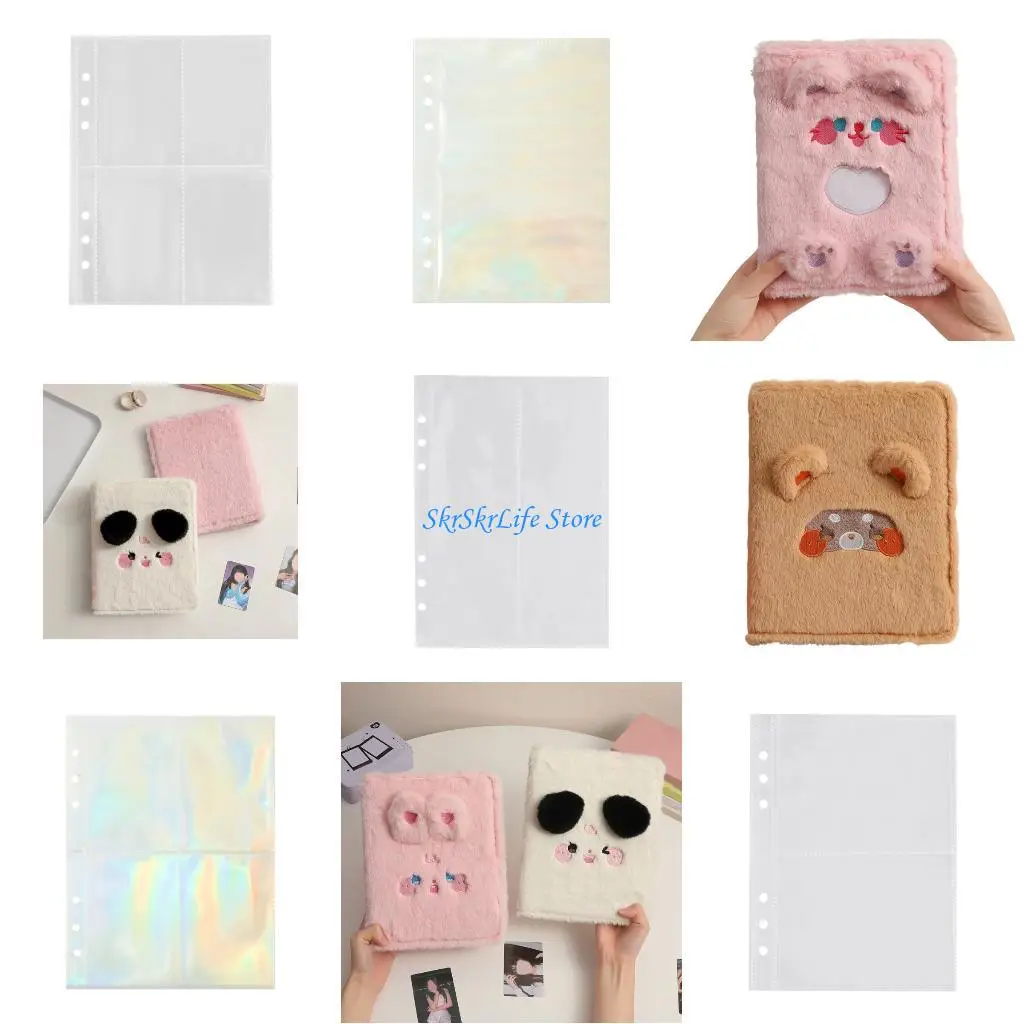 E65E Embroidered Plusher Card Organizers 4 Grids Design Photo Album Protective Sleeve
E65E Embroidered Plusher Card Organizers 4 Grids Design Photo Album Protective Sleeve