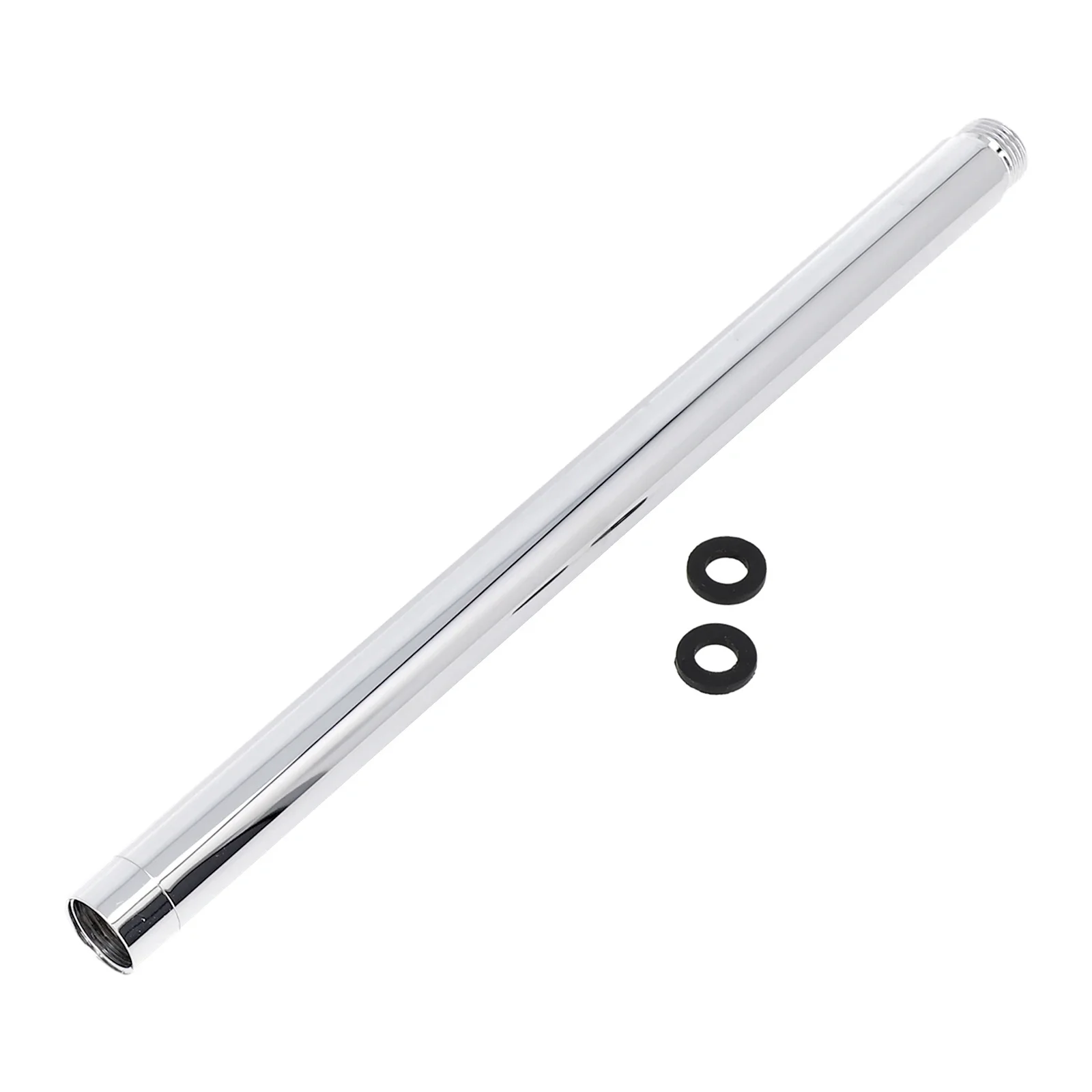 Stainless Steel Chrome Shower Head Extension Pipe Adjustable Shower Thread Connector Pipe 15/20/25/30cm Length
Stainless Steel Chrome Shower Head Extension Pipe Adjustable Shower Thread Connector Pipe 15/20/25/30cm Length