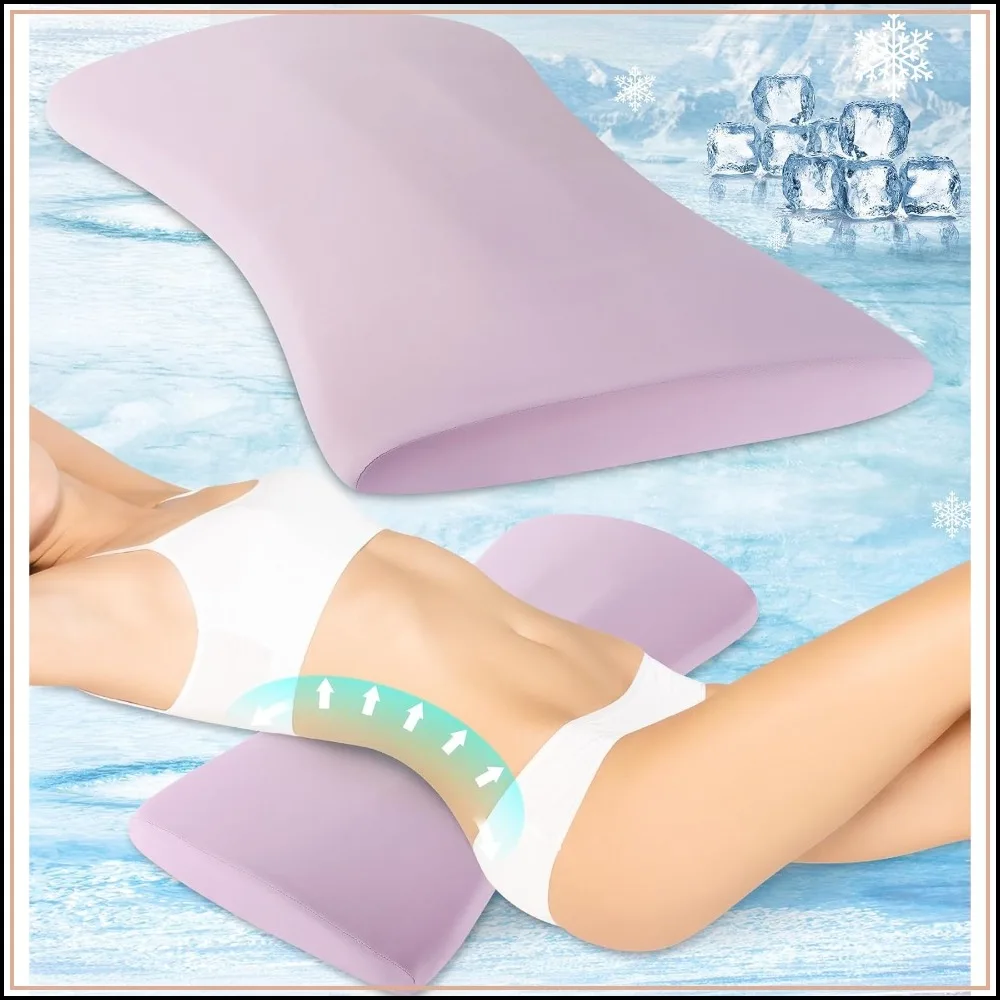 Memory Foam Lumbar Support Pillow for Bed, Sofa & Car – Cooling Cover, Back & Side Sleeper
Memory Foam Lumbar Support Pillow for Bed, Sofa & Car – Cooling Cover, Back & Side Sleeper