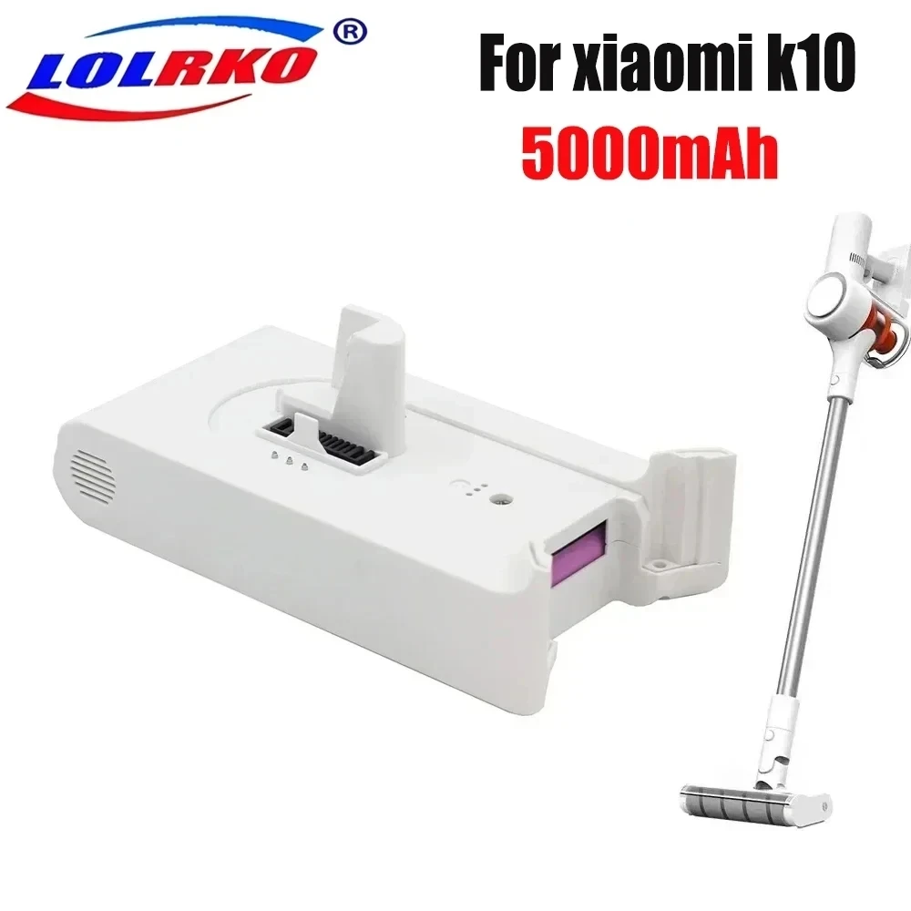 Original Replacement Battery Pack For Xiaomi Mijia K10 Handheld Cordless Vacuum Cleaner 5000mAh 18650 LI-ion Batteries Pack
Original Replacement Battery Pack For Xiaomi Mijia K10 Handheld Cordless Vacuum Cleaner 5000mAh 18650 LI-ion Batteries Pack