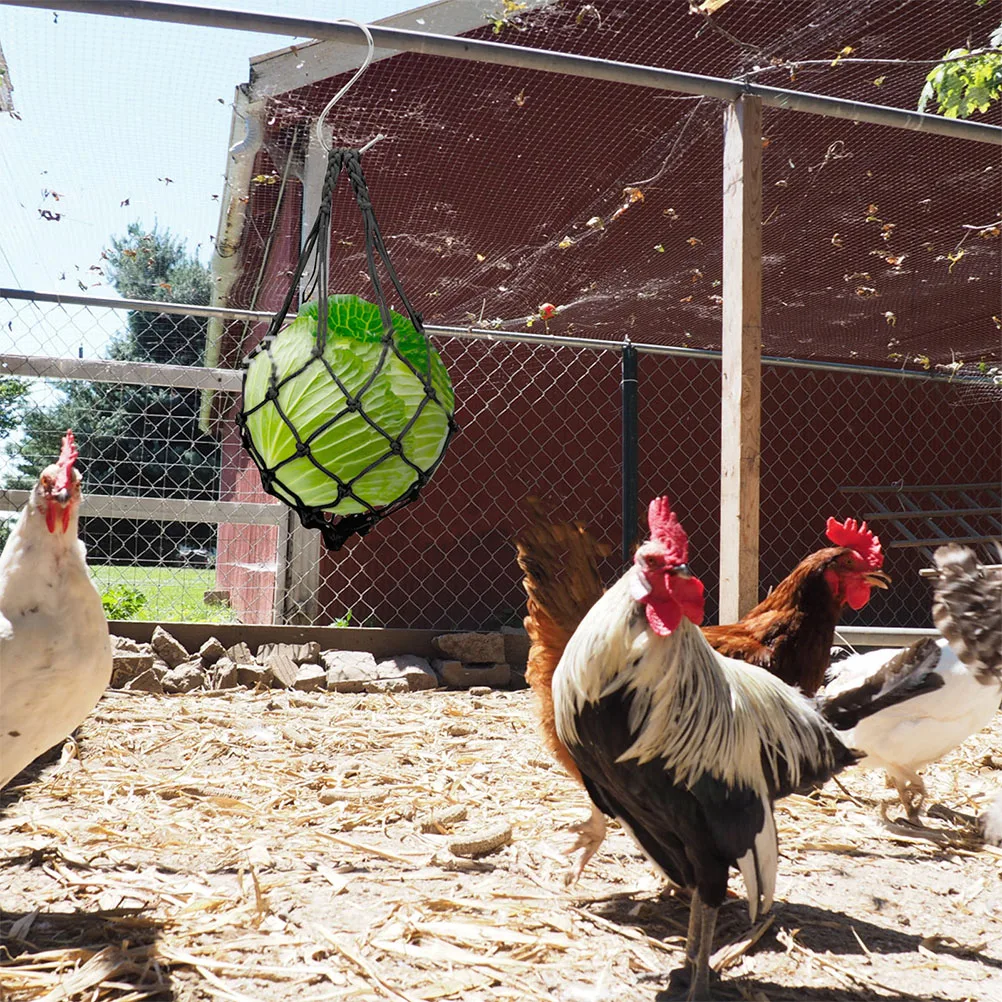 2pcs Foraging Basket Hanging Feeder Toy Vegetable Net with Rope Chicken Feeding Accessories Easy Clean Lightweight Wear
2pcs Foraging Basket Hanging Feeder Toy Vegetable Net with Rope Chicken Feeding Accessories Easy Clean Lightweight Wear