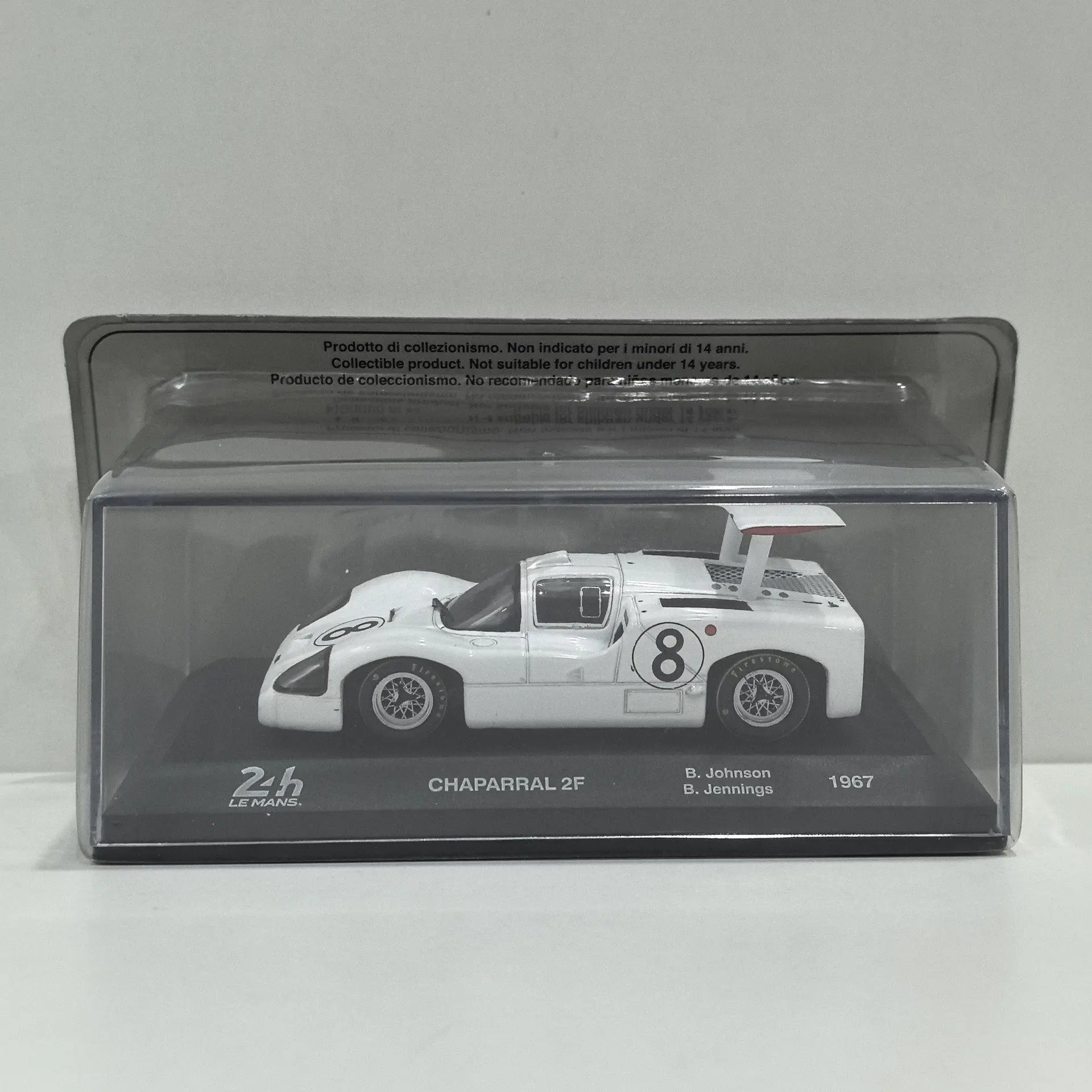 Diecast IXO 1/43 Scale CHAPARRAL 2F 1967 #8 1U Alloy Car Model
Diecast IXO 1/43 Scale CHAPARRAL 2F 1967 #8 1U Alloy Car Model