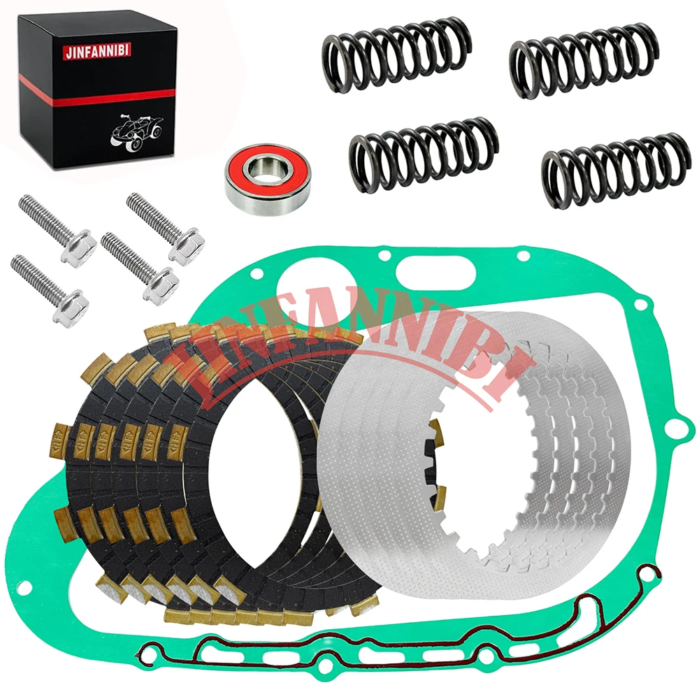 Clutch Friction Plates Spring Gasket Kit for Suzuki Savage 650 1986-1988 1995-2000 2001 2002 2003 2004
Clutch Friction Plates Spring Gasket Kit for Suzuki Savage 650 1986-1988 1995-2000 2001 2002 2003 2004