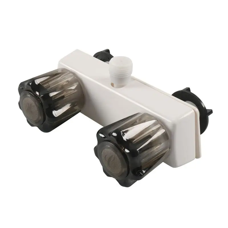 For RV Shower Faucet Valve With Dual Knobs And Diverter Mechanism For RV/Motorhome Camper Van Travel
For RV Shower Faucet Valve With Dual Knobs And Diverter Mechanism For RV/Motorhome Camper Van Travel