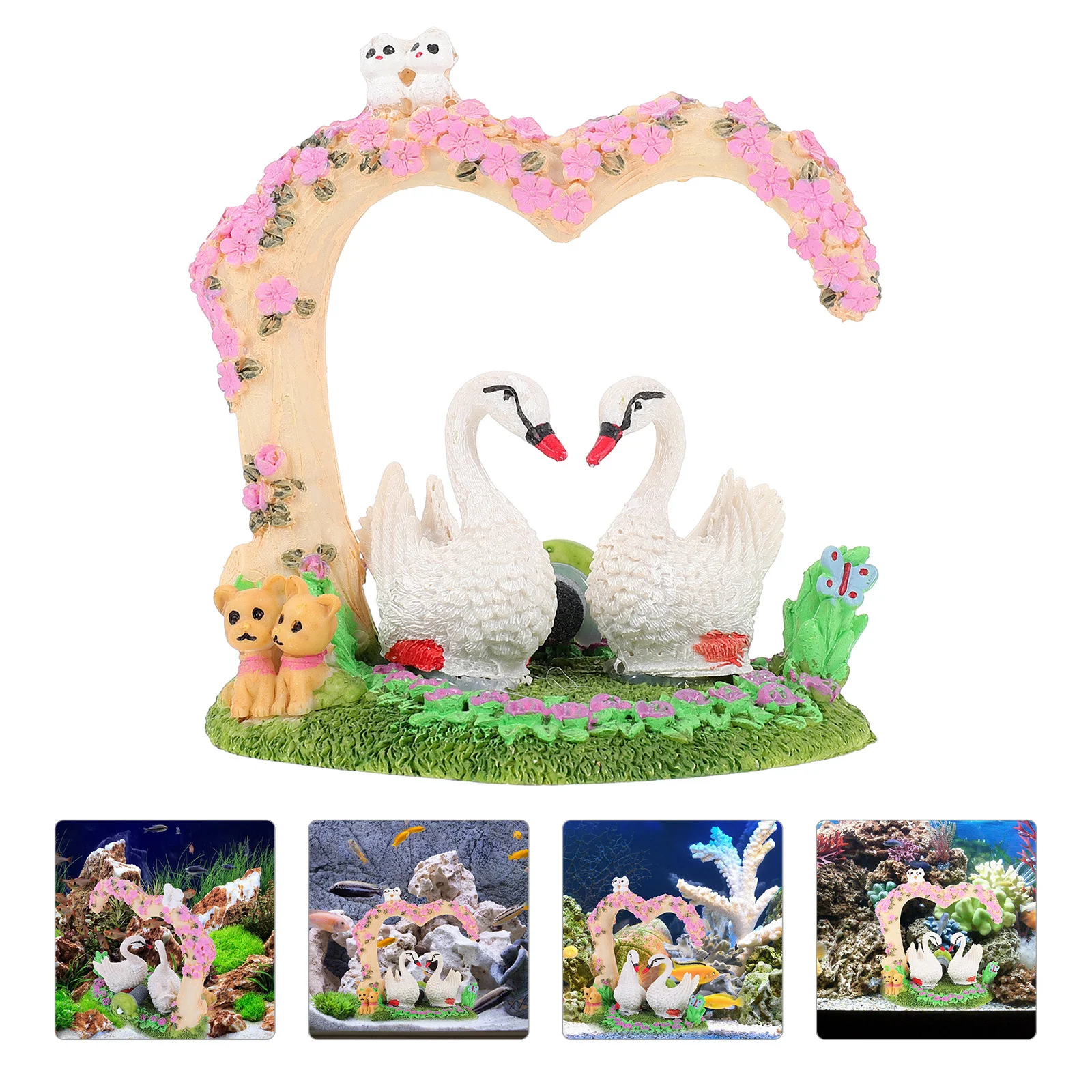 Lovely Resin Swan Decor Fish Tank Accessory Decorative Aquarium Ornament Delicate Swan Ornament Aquarium Decor
Lovely Resin Swan Decor Fish Tank Accessory Decorative Aquarium Ornament Delicate Swan Ornament Aquarium Decor