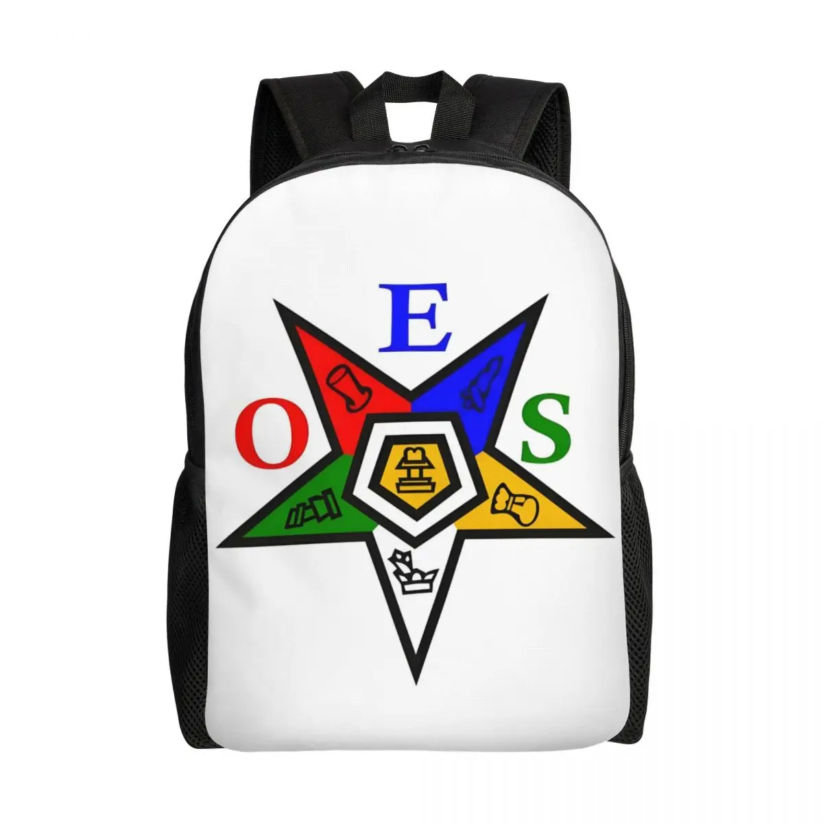 Custom Oes Order Of The Eastern Stars Laptop Backpack Men Women Fashion Bookbag for School College Students Bag
Custom Oes Order Of The Eastern Stars Laptop Backpack Men Women Fashion Bookbag for School College Students Bag