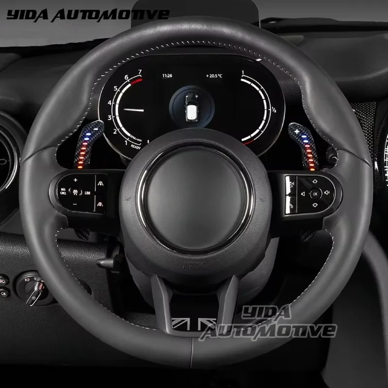 LED Magnetic Carbon Fiber Paddle Shifter fit for mini cooper S JCW f55 f56 f57 f60 Steering Wheel shift paddle
LED Magnetic Carbon Fiber Paddle Shifter fit for mini cooper S JCW f55 f56 f57 f60 Steering Wheel shift paddle