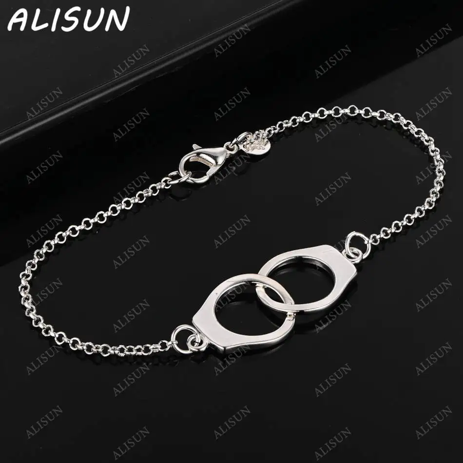 ALISUN 925 Sterling Silver Simple Buckle Bracelets For Women Creativity Gifts Street All-match Party And Daily Wear
ALISUN 925 Sterling Silver Simple Buckle Bracelets For Women Creativity Gifts Street All-match Party And Daily Wear