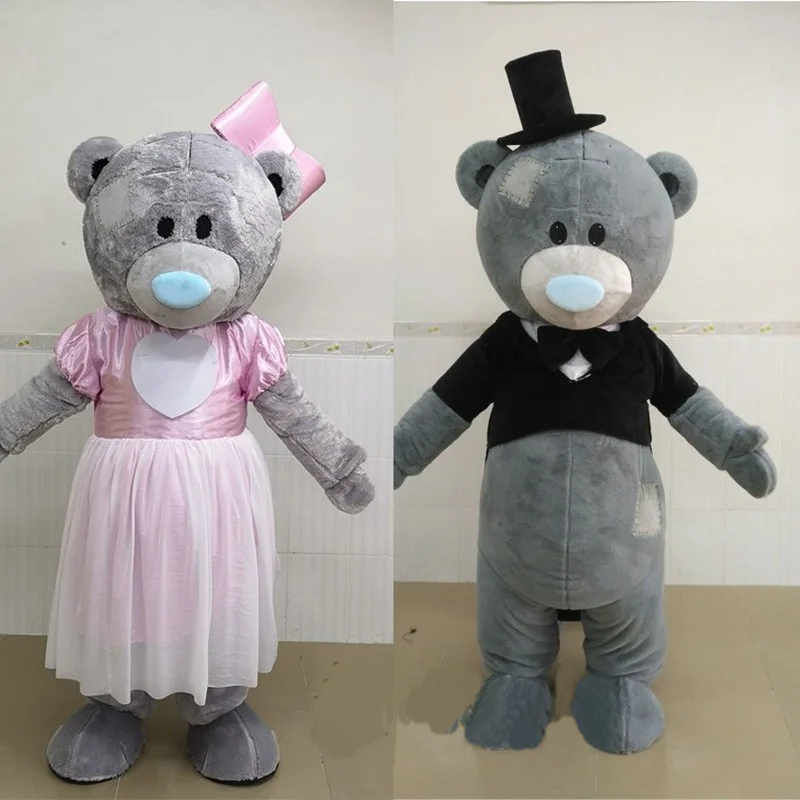 Teddy Bear Mascot Costume for Wedding artoon Character Birthday Party Bears Maskote theme Anime Cosplay Costumes Carnival Event
Teddy Bear Mascot Costume for Wedding artoon Character Birthday Party Bears Maskote theme Anime Cosplay Costumes Carnival Event