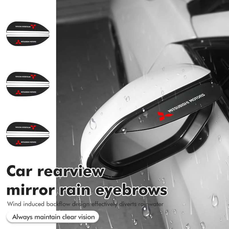 2pcs Car Rearview Mirror Rain Eyebrow Stickers Cover Protector For Mitsubishi Lancer ASX Pajero Mirage Attrage Xpander Outlander
2pcs Car Rearview Mirror Rain Eyebrow Stickers Cover Protector For Mitsubishi Lancer ASX Pajero Mirage Attrage Xpander Outlander