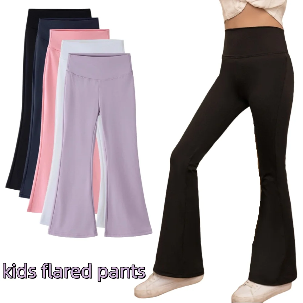 Girls High Waist Flared Pants Kids Stretch Slim Leggings Teenagers Soft Comfort Trousers Spring Autumn Casual Sportswear
Girls High Waist Flared Pants Kids Stretch Slim Leggings Teenagers Soft Comfort Trousers Spring Autumn Casual Sportswear