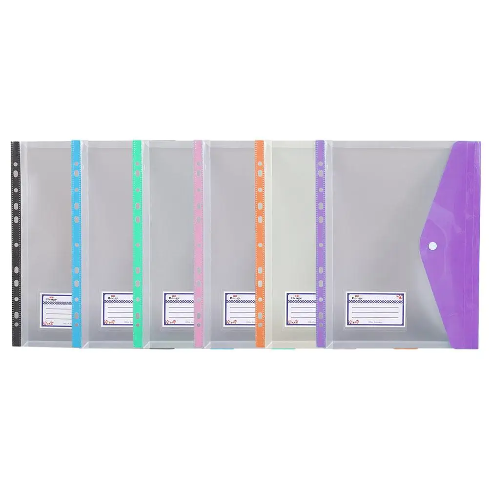 6pcs Colorful File Folders A4 Snap Button Document Bags for Students Office Various Colors Blue Black Green Pink ange Purple
6pcs Colorful File Folders A4 Snap Button Document Bags for Students Office Various Colors Blue Black Green Pink ange Purple