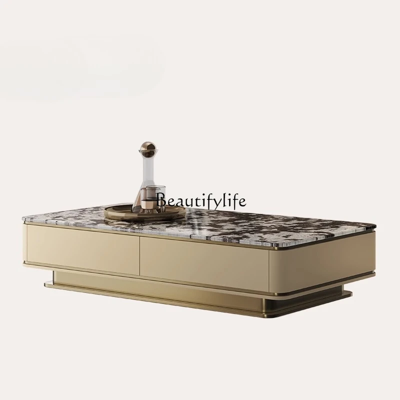 Light Luxury Marble Coffee Table Villa Living Room Home Modern Minimalist Coffee Table
Light Luxury Marble Coffee Table Villa Living Room Home Modern Minimalist Coffee Table