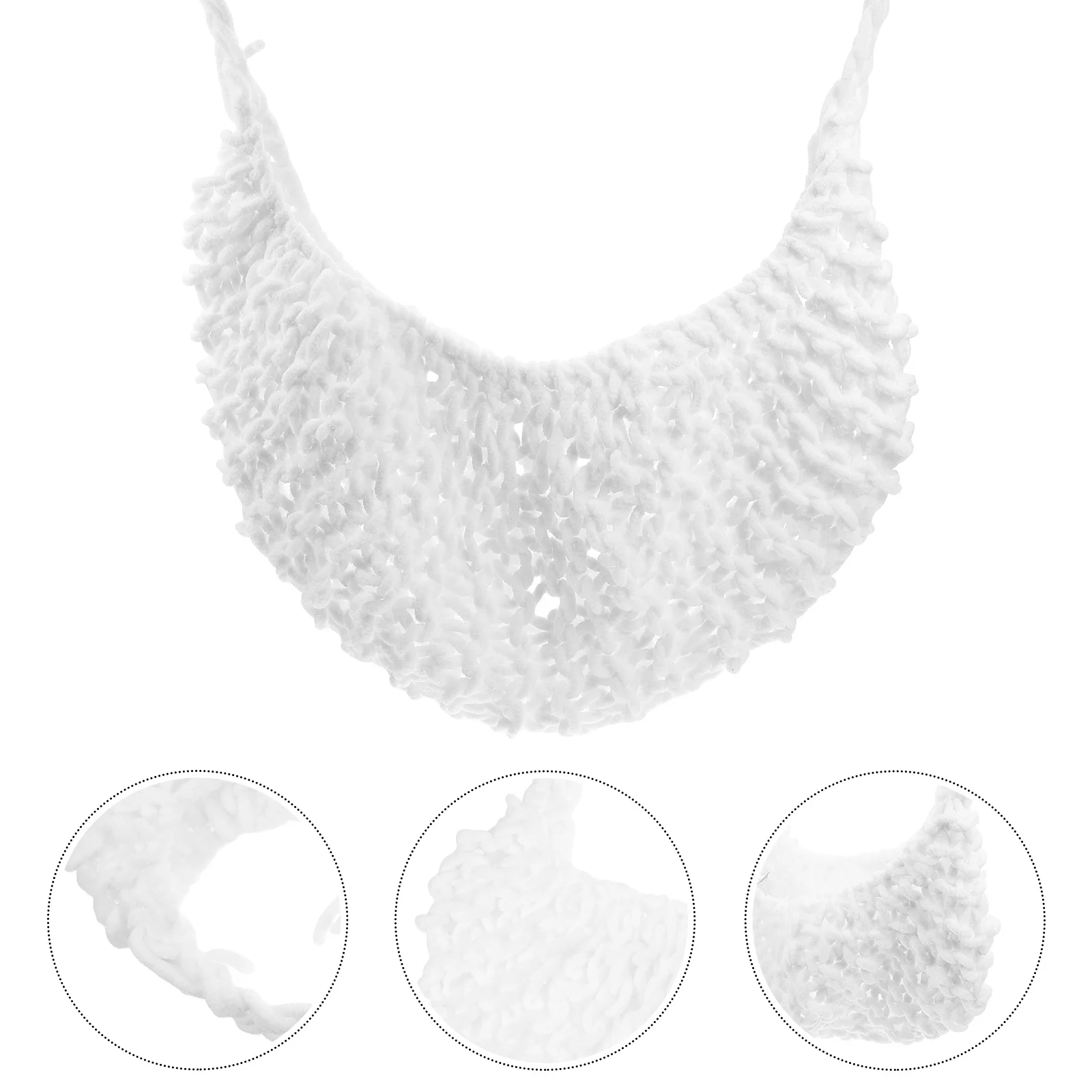 Infant Newborn Handmade Crochet White Bed Baby Hammock Elastic Breathable Photography Prop for 0-12 Months Photo Shoot
Infant Newborn Handmade Crochet White Bed Baby Hammock Elastic Breathable Photography Prop for 0-12 Months Photo Shoot