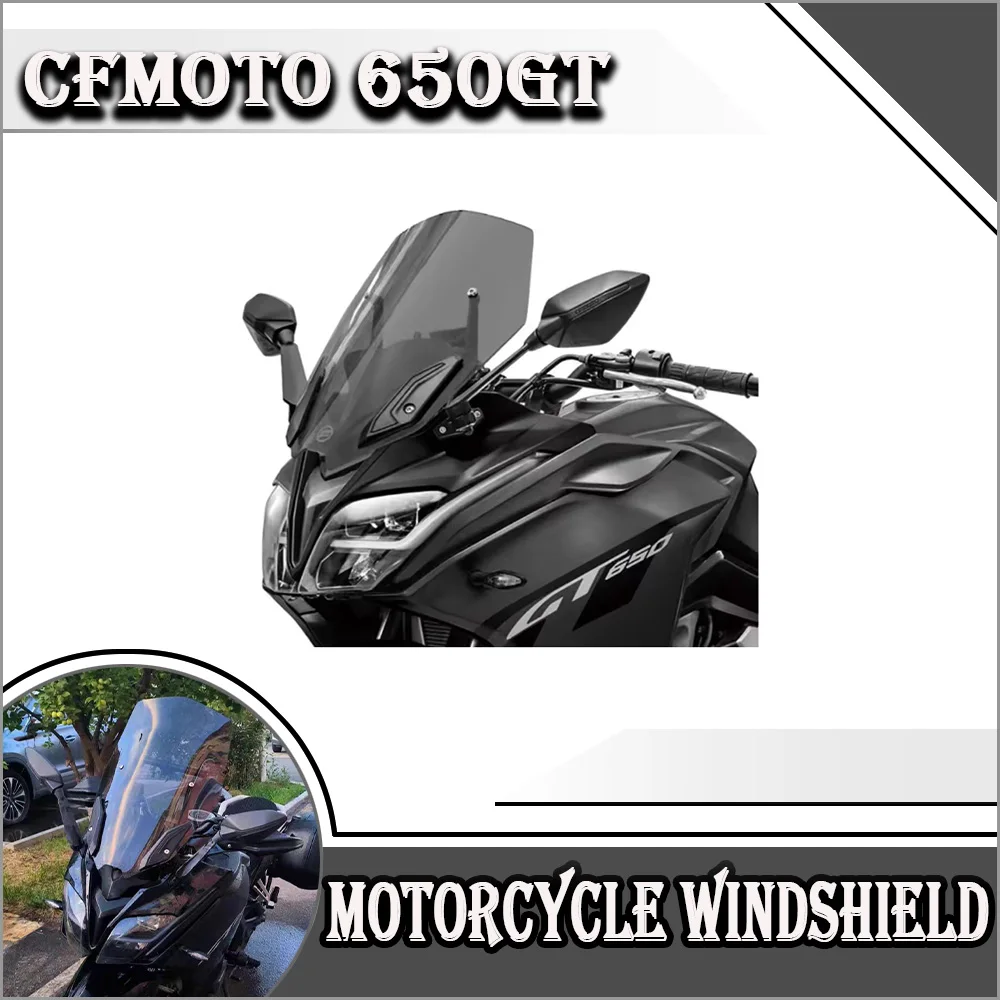 New For CFMOTO 650GT Modified Windshield Increased Windshield Rain Shield Accessories CF 650GT
New For CFMOTO 650GT Modified Windshield Increased Windshield Rain Shield Accessories CF 650GT