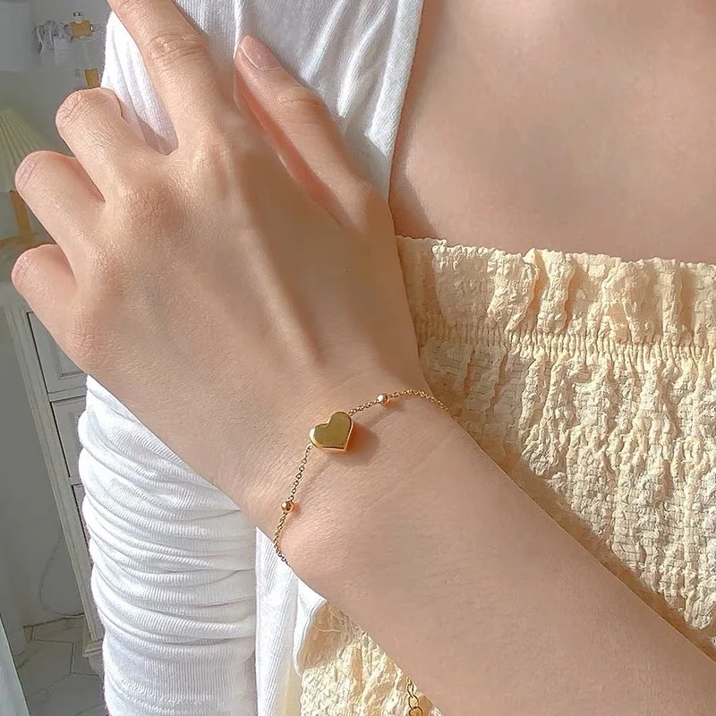 Gold Heart Love Jewelry Set for Women Girls Trendy Creative Fashion Combo Includes Necklace Bracelets Anklets
Gold Heart Love Jewelry Set for Women Girls Trendy Creative Fashion Combo Includes Necklace Bracelets Anklets