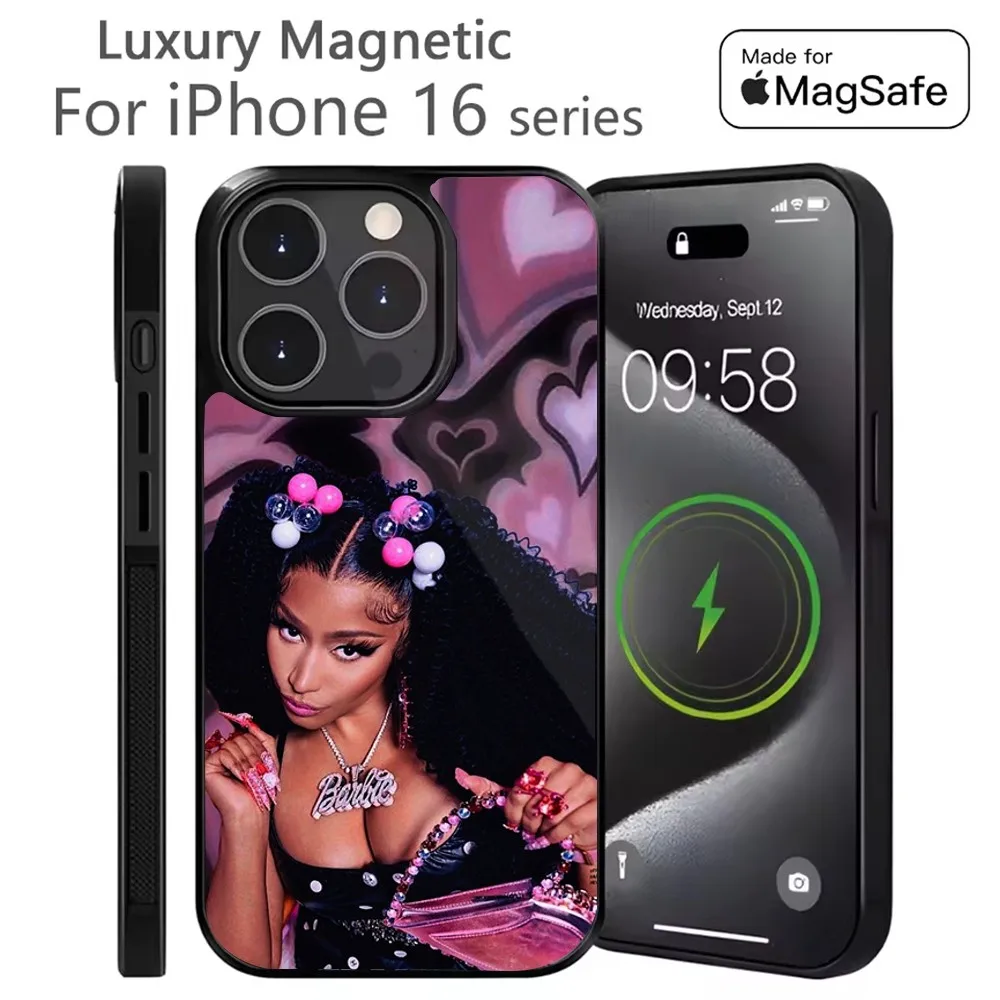 Singer N-Nicki Minaj Phone Case For iPhone 16,15,14,13,12,11,Plus,Pro,Max Mini Magsafe Magnetic Wireless Charging
Singer N-Nicki Minaj Phone Case For iPhone 16,15,14,13,12,11,Plus,Pro,Max Mini Magsafe Magnetic Wireless Charging