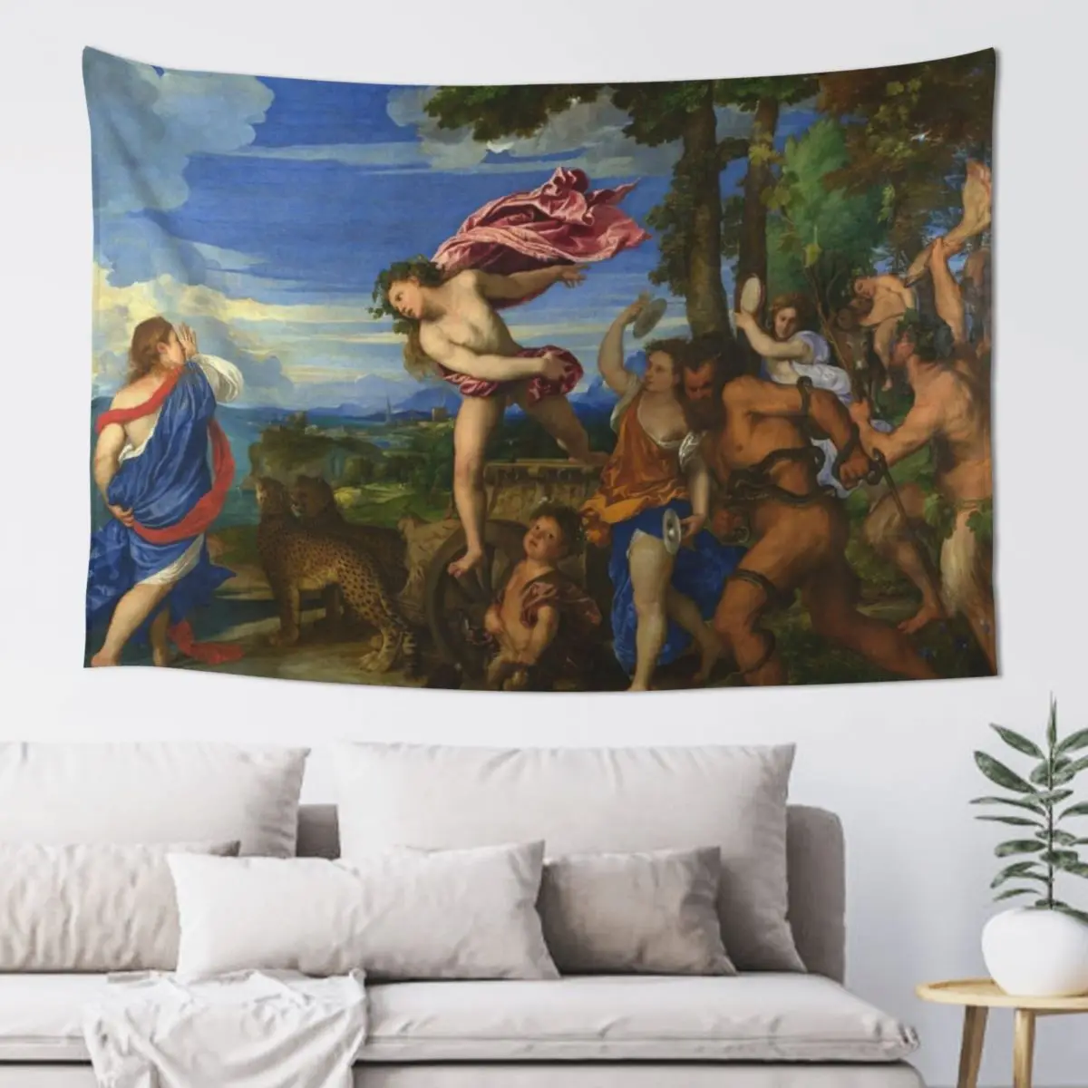 Titian - Bacchus and Ariadne Tapestry For Bedroom Room Aesthetic Art Mural Tapestry
Titian - Bacchus and Ariadne Tapestry For Bedroom Room Aesthetic Art Mural Tapestry