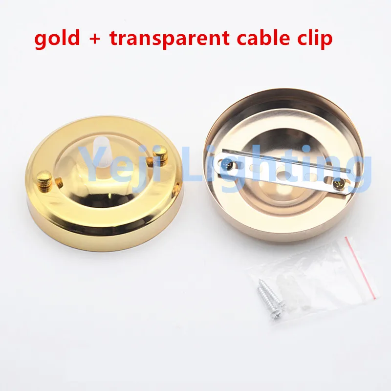 110mm Ceiling Rose with Cable Clip Metal Ceiling Canopy with Wire Grip for LED Chandelier Modern Ceiling Plate Iron Lamp Base
110mm Ceiling Rose with Cable Clip Metal Ceiling Canopy with Wire Grip for LED Chandelier Modern Ceiling Plate Iron Lamp Base