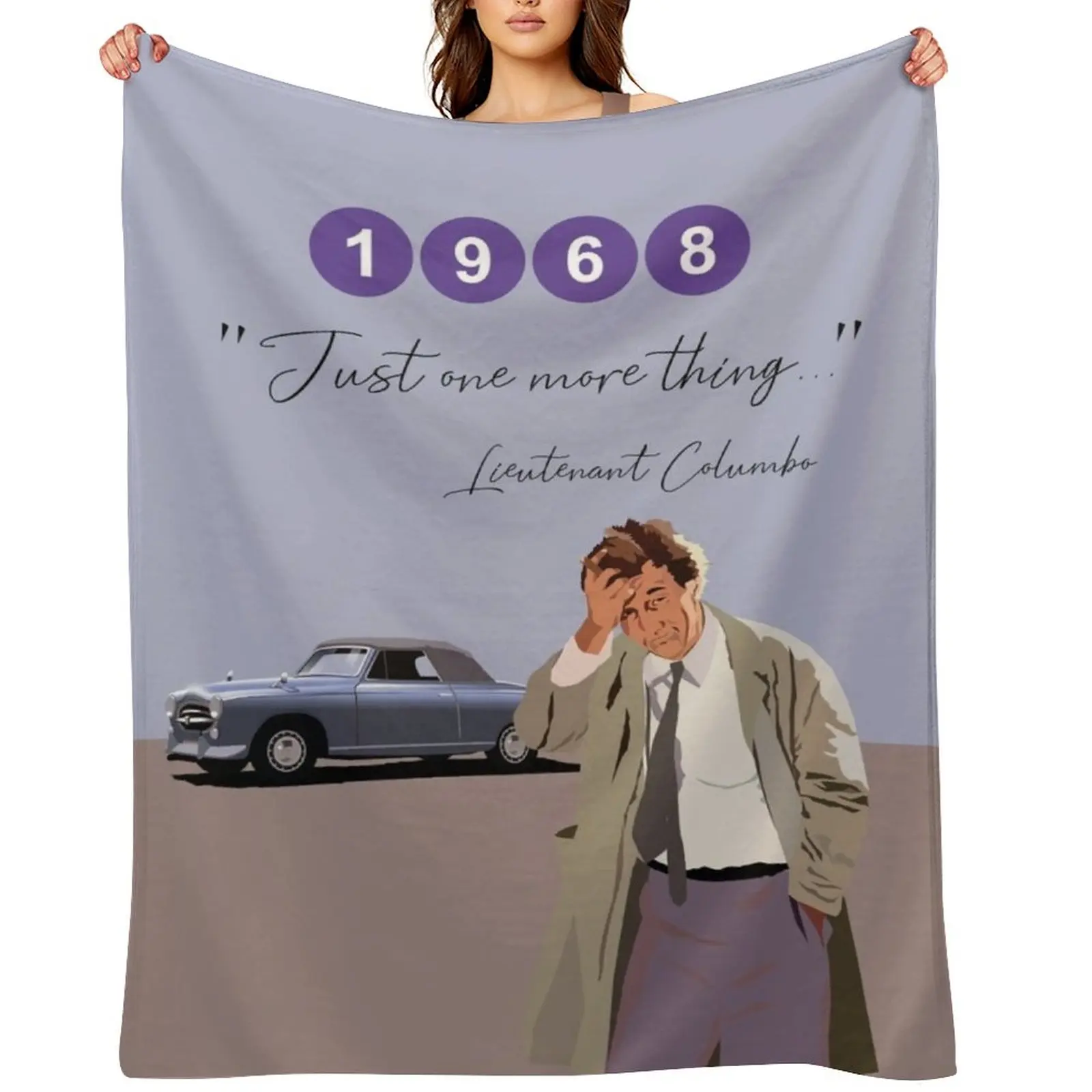 Just one more thing, Columbo Throw Blanket Beautifuls Baby Multi-Purpose Furrys Blankets
Just one more thing, Columbo Throw Blanket Beautifuls Baby Multi-Purpose Furrys Blankets