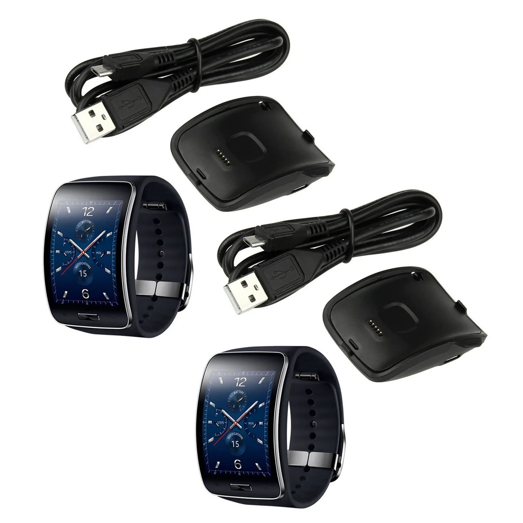 2X For Gear S R750 , Portable Dock Cradle With USB Charging Cord For Gear S R750 Smart Watch-ABIU
2X For Gear S R750 , Portable Dock Cradle With USB Charging Cord For Gear S R750 Smart Watch-ABIU
