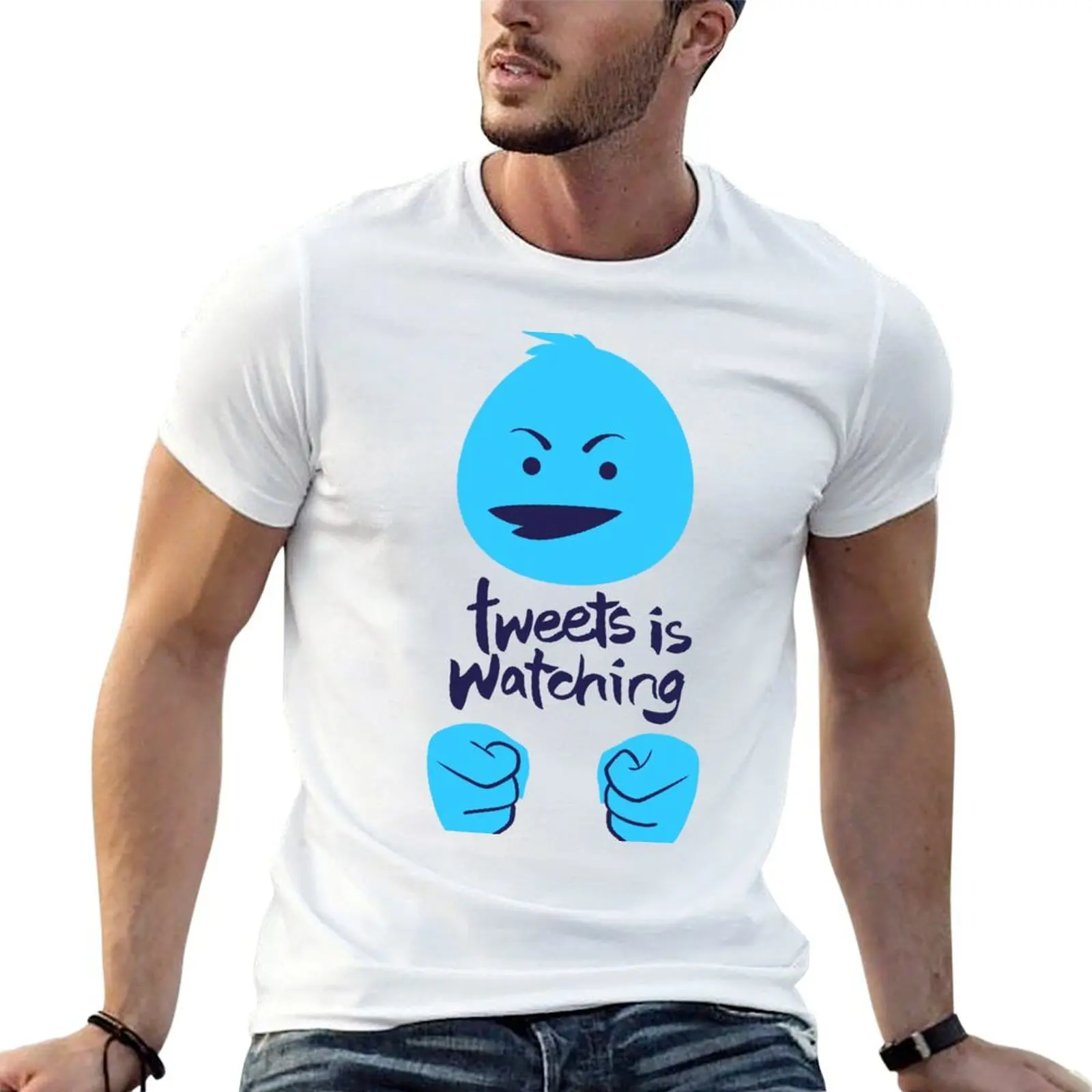 Tweets is Watching T-Shirt graphic tee shirt animal prinfor boys funny meme t-shirts anime tshirt men graphic t shirts
Tweets is Watching T-Shirt graphic tee shirt animal prinfor boys funny meme t-shirts anime tshirt men graphic t shirts