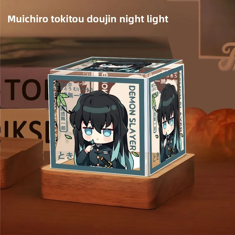 Demon Slayer Muichirou Anime Cartoon Cute Acrylic Glowing Stand Kawaii 2D Bedroom Atmosphere Night Light Ornament Gift
Demon Slayer Muichirou Anime Cartoon Cute Acrylic Glowing Stand Kawaii 2D Bedroom Atmosphere Night Light Ornament Gift