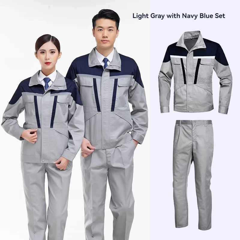 Spring Autumn Long Sleeved Working Clothes Suit Reflective Painter Factory Workshop Uniforms Mechanic Electric Repair
Spring Autumn Long Sleeved Working Clothes Suit Reflective Painter Factory Workshop Uniforms Mechanic Electric Repair