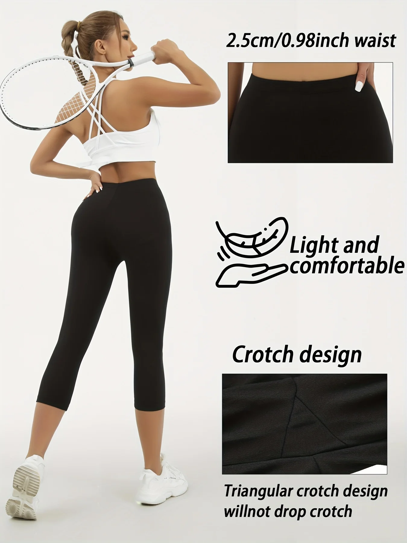 S-XXXL Ultra Soft Capri Pants for women no perspective exercise running yoga exercise Capri tight pants
S-XXXL Ultra Soft Capri Pants for women no perspective exercise running yoga exercise Capri tight pants