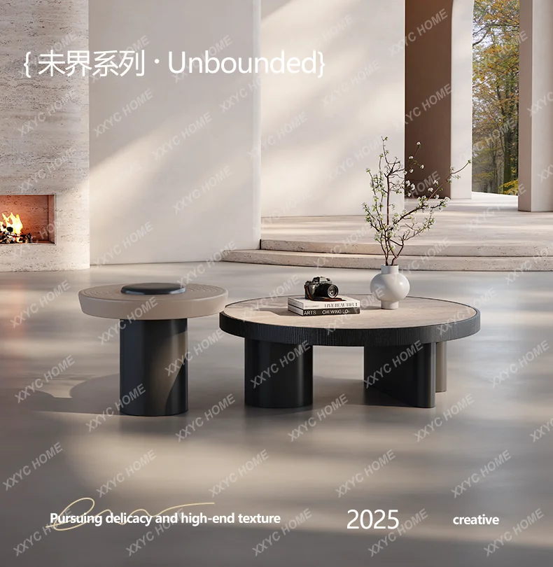 minimalist hole stone round coffee table living room home high-end small apartment
minimalist hole stone round coffee table living room home high-end small apartment