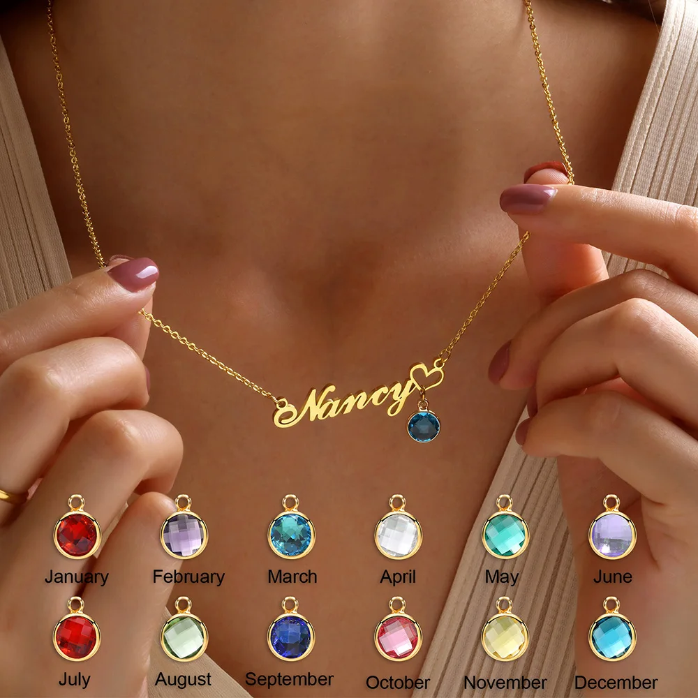 DODOAI 2024 New Fashion Jewelry DIY Birthday Stone Custom Necklace Stainless Steel Custom Name Necklace Girls Best Birthday Gift
DODOAI 2024 New Fashion Jewelry DIY Birthday Stone Custom Necklace Stainless Steel Custom Name Necklace Girls Best Birthday Gift