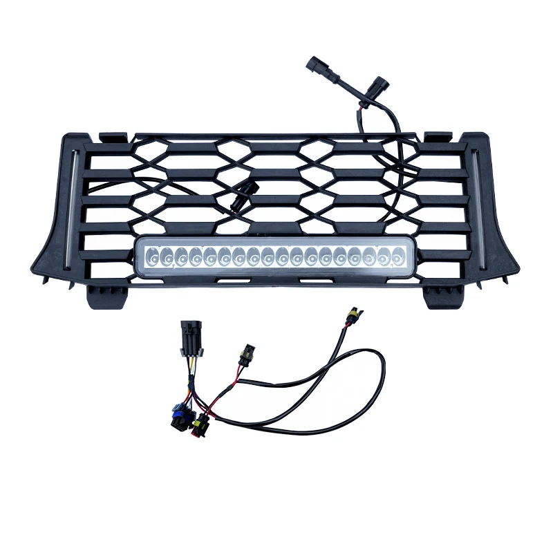 Front Mesh Grille Grill With White LED Light For Polaris Ranger XD 1500
Front Mesh Grille Grill With White LED Light For Polaris Ranger XD 1500