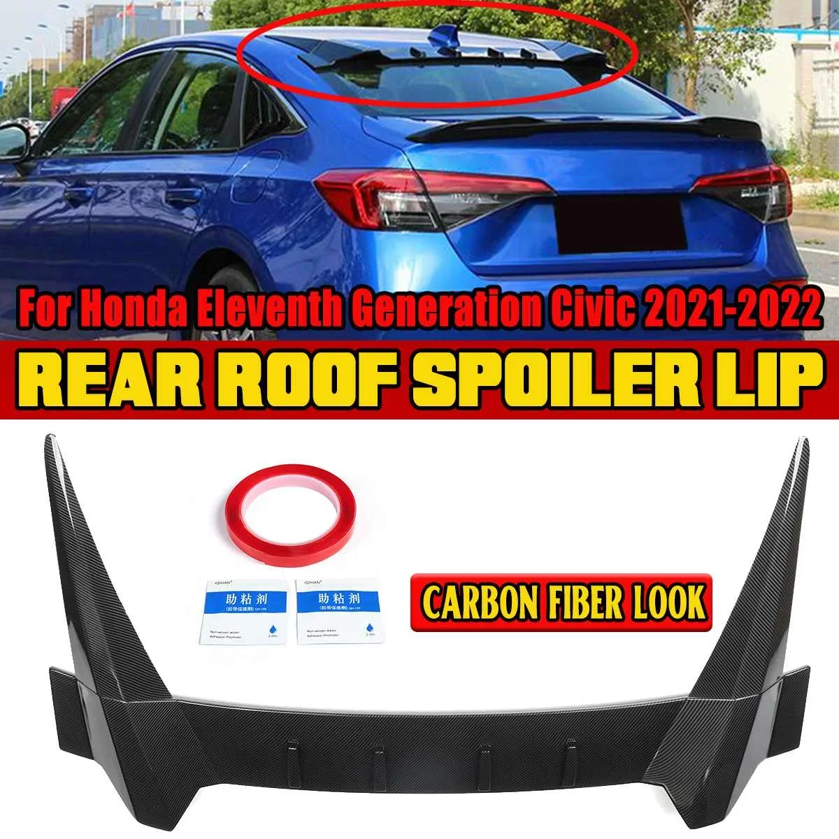 High Quality Car Rear Trunk Spoiler Wing Lid Extension Wing ABS For Honda 11th Generation For Civic 2021-2022 Rear Wing Spoiler
High Quality Car Rear Trunk Spoiler Wing Lid Extension Wing ABS For Honda 11th Generation For Civic 2021-2022 Rear Wing Spoiler