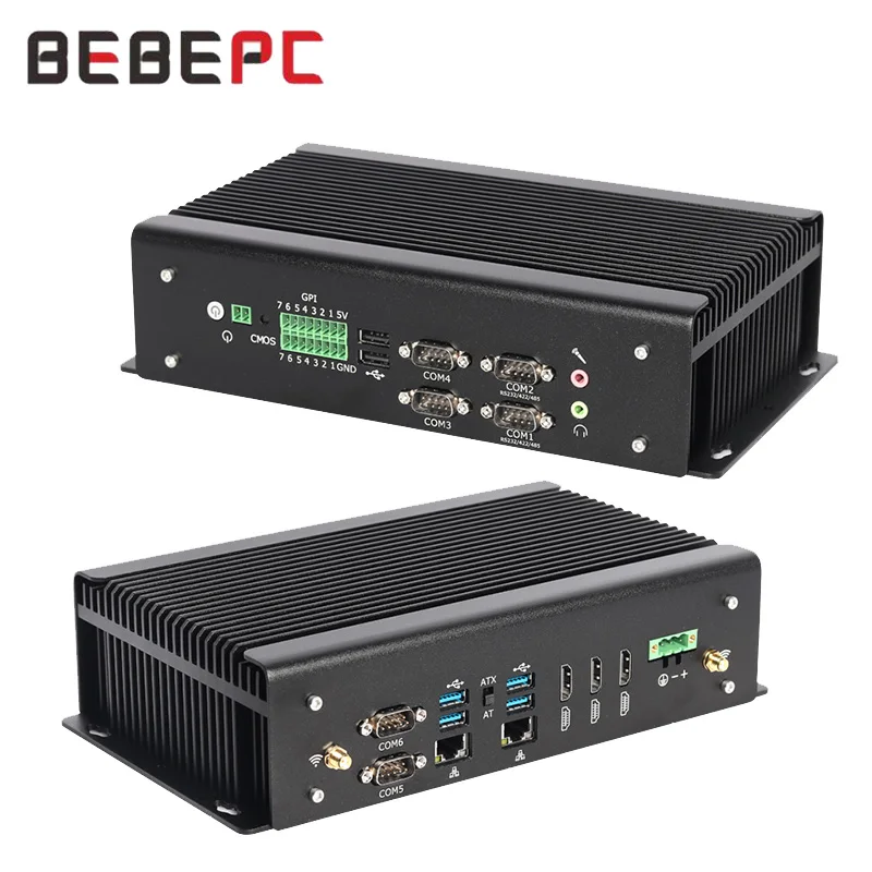 BEBEPC Industrial Mini PC with Inter I7-1195G7 Support 4G LTE GPIO WiFi with 6xDB9 RS485/422 4xUSB3.0 1xHDMI 1xVGA Computer
BEBEPC Industrial Mini PC with Inter I7-1195G7 Support 4G LTE GPIO WiFi with 6xDB9 RS485/422 4xUSB3.0 1xHDMI 1xVGA Computer