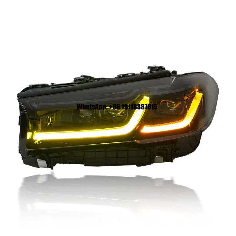 Для BMW 5 серии G30 F90 2018-2022: Обновленные двухцветные дневные ходовые огни (ДХО) в стиле M5, желто-белые, 6000K, 12V
Для BMW 5 серии G30 F90 2018-2022: Обновленные двухцветные дневные ходовые огни (ДХО) в стиле M5, желто-белые, 6000K, 12V