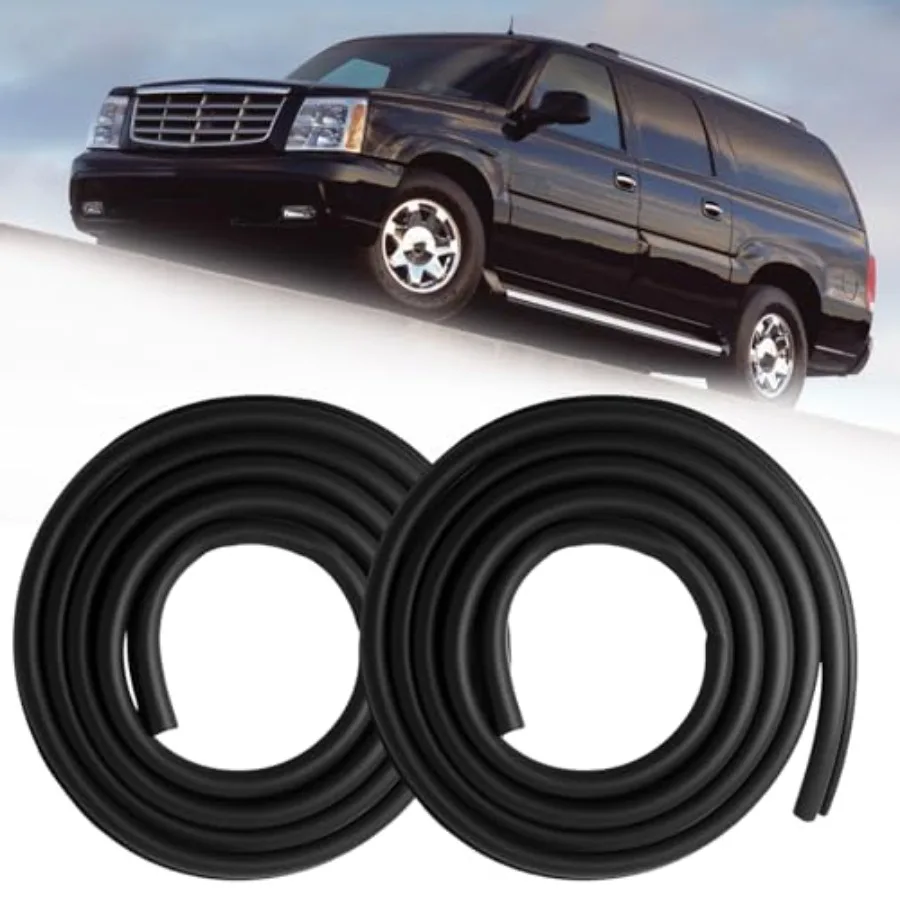 2 PCS Front Door Weather Stripping Seal - Left and Right Side Compatible with 1999-2007 Chevy GMC Cadillac Vehicle Silverado Av
2 PCS Front Door Weather Stripping Seal - Left and Right Side Compatible with 1999-2007 Chevy GMC Cadillac Vehicle Silverado Av