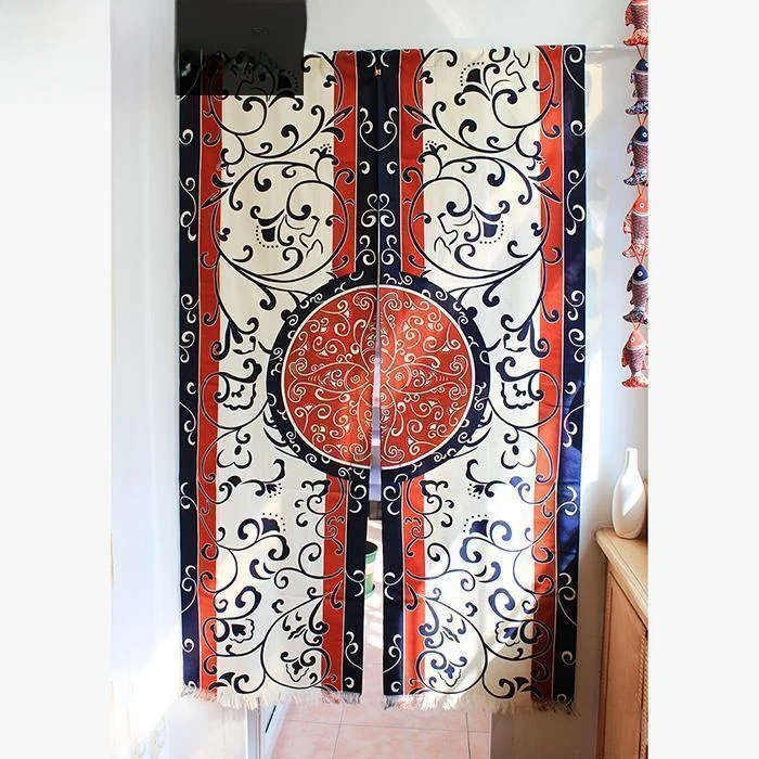Handmade Pure Cotton Floral Print Door Curtain Chinese Sle High End Home Decor Blue Printed Door Rod Included
Handmade Pure Cotton Floral Print Door Curtain Chinese Sle High End Home Decor Blue Printed Door Rod Included