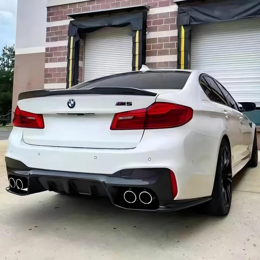 For BMW 5 Series G30 G31 M-Pack 2017-2023 With M5/CS/Competitive Diffuser Car Rear Bumper Splitter Side Spoiler Body Kit Tuning
For BMW 5 Series G30 G31 M-Pack 2017-2023 With M5/CS/Competitive Diffuser Car Rear Bumper Splitter Side Spoiler Body Kit Tuning