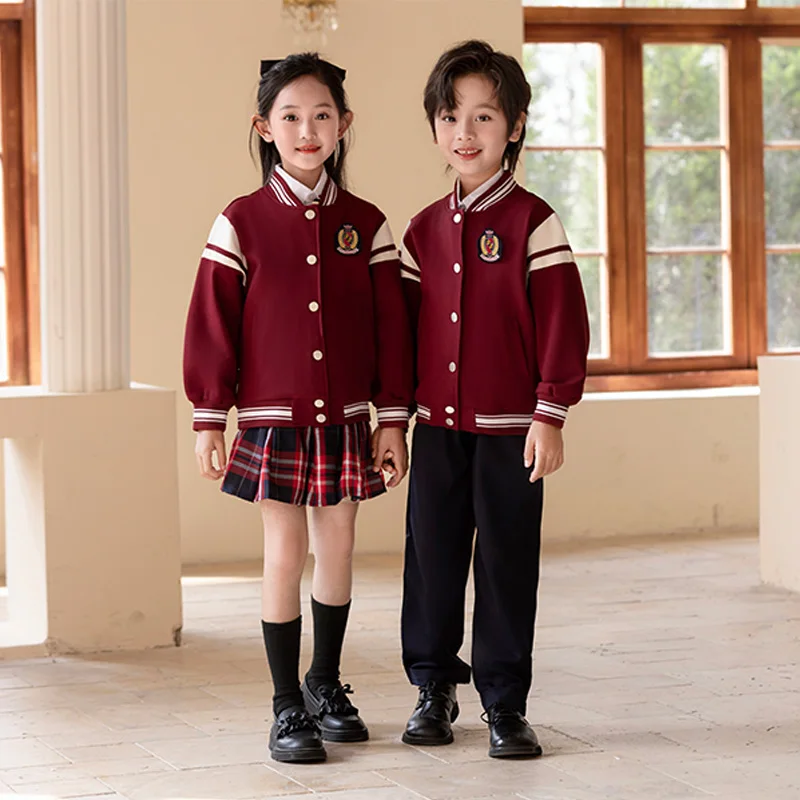 Japanese Korean British Child Spring Autumn Vintage School Uniform For Boy Girl Jacket Pants Skirt Set Teenage High School Wear
Japanese Korean British Child Spring Autumn Vintage School Uniform For Boy Girl Jacket Pants Skirt Set Teenage High School Wear