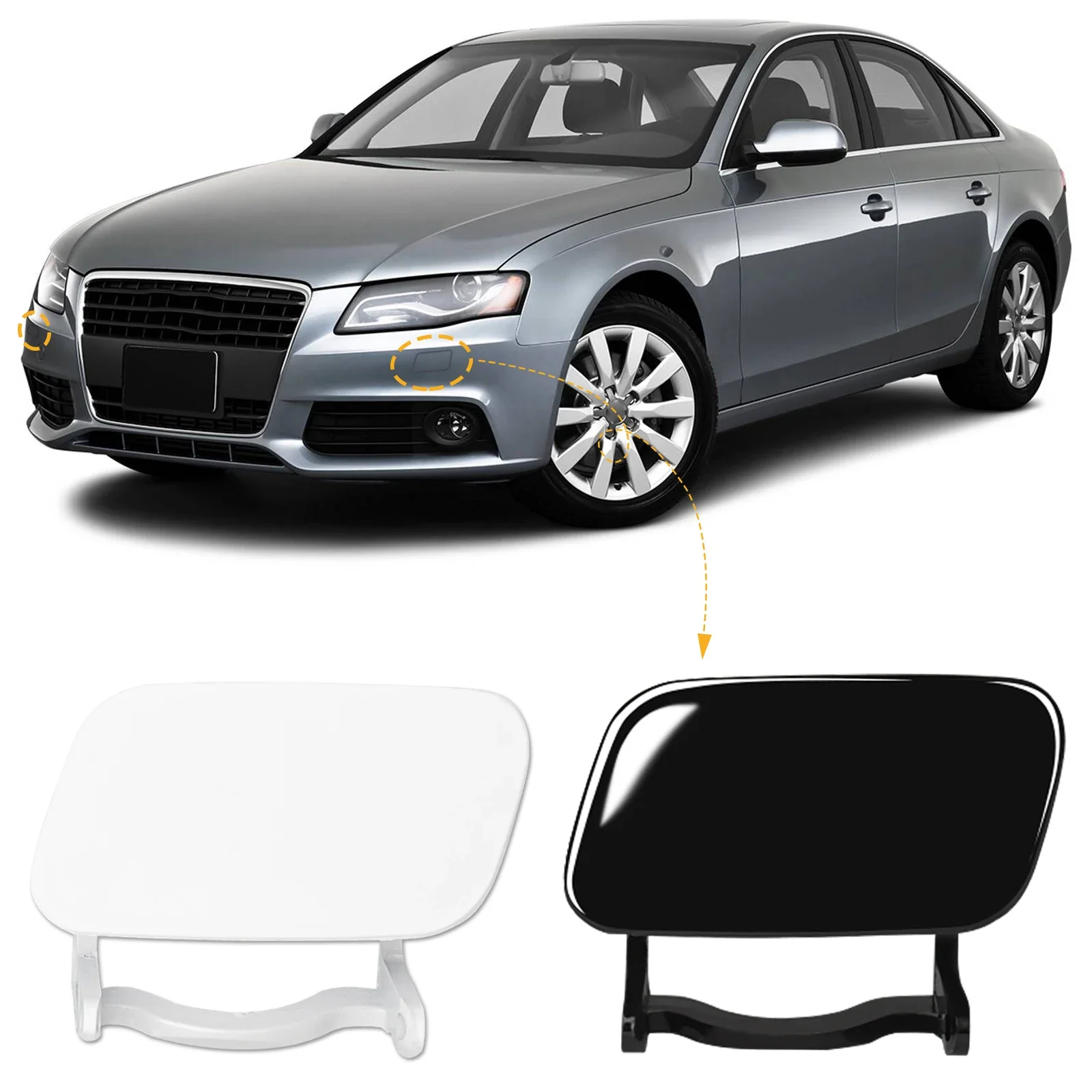 Front Bumper Headlight Headlamp Washer Jet Spray Nozzle Cover Cap For Audi A4 B8 2009-2012 8K0955275 8K0955276 Left Right
Front Bumper Headlight Headlamp Washer Jet Spray Nozzle Cover Cap For Audi A4 B8 2009-2012 8K0955275 8K0955276 Left Right