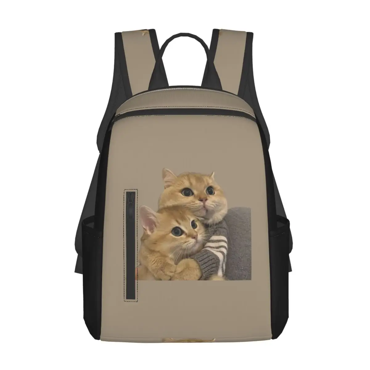 Cat Couple Cat Lovers Backpack Daypack Kids BookBag School Bag Shoulder Bags for Men Women
Cat Couple Cat Lovers Backpack Daypack Kids BookBag School Bag Shoulder Bags for Men Women