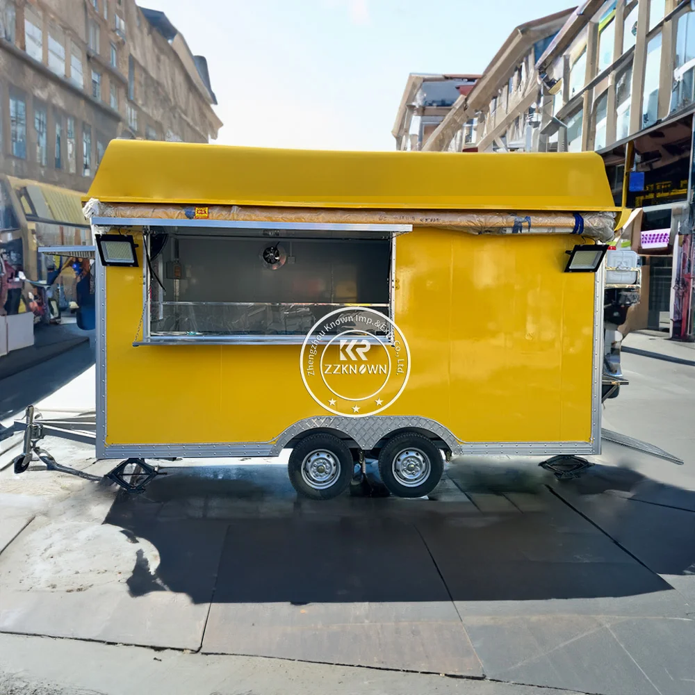 Customized Food Trailer Mobile Food Kiosk Truck Kitchen for Hamburger Cart Hot Dog Van with DOT certification
Customized Food Trailer Mobile Food Kiosk Truck Kitchen for Hamburger Cart Hot Dog Van with DOT certification