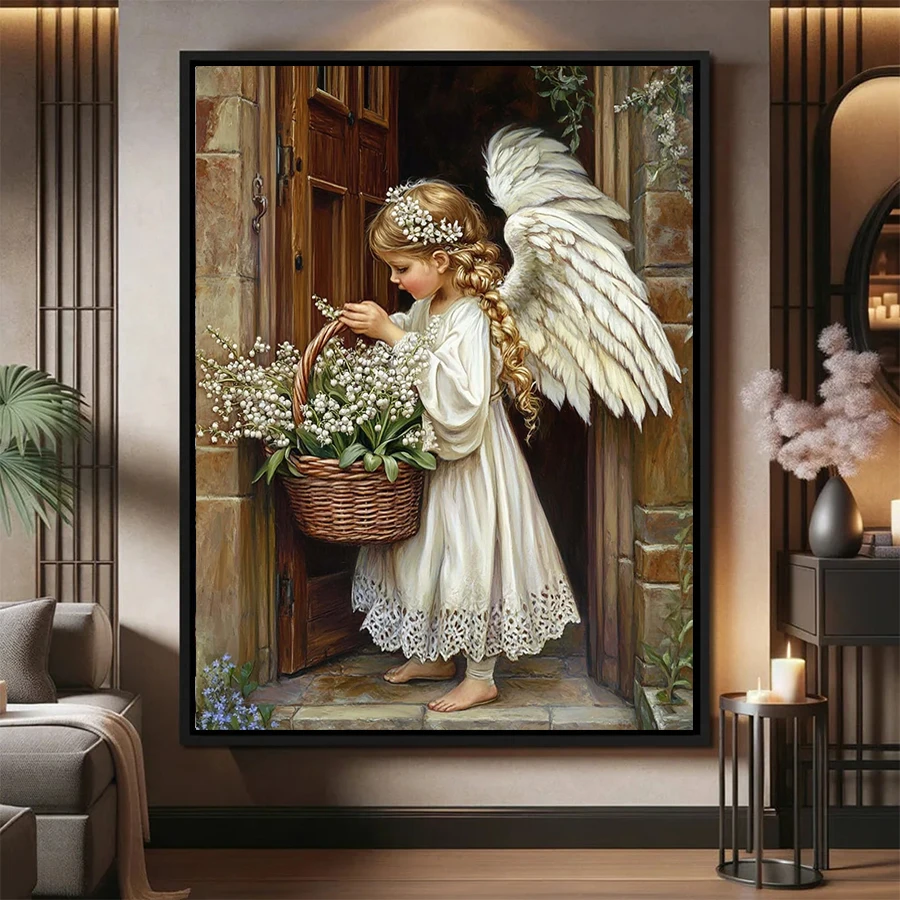 DIY алмазная живопись милый ангел девушка цветочная корзина полная алмазная вышивка мозаика ручной работы украшение для взрослых подарок 
DIY алмазная живопись милый ангел девушка цветочная корзина полная алмазная вышивка мозаика ручной работы украшение для взрослых подарок