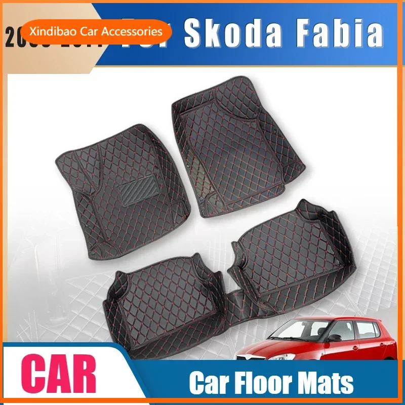 Ковры Автомобильные коврики для Skoda Fabia 2014 2013 2012 2011 2010 2009 2008 2007, пользовательские автомобильные аксессуары для интерьера, кожаные коврики
Ковры Автомобильные коврики для Skoda Fabia 2014 2013 2012 2011 2010 2009 2008 2007, пользовательские автомобильные аксессуары для интерьера, кожаные коврики