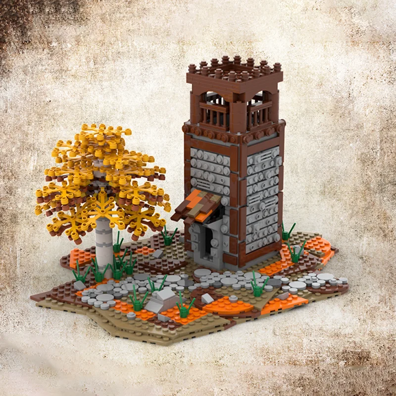 853pcs MOC Watch Tower Model Building Blocks Architecture Toys Christmas Gift Education DIY Creative Brick Kids Idea Assemble
853pcs MOC Watch Tower Model Building Blocks Architecture Toys Christmas Gift Education DIY Creative Brick Kids Idea Assemble