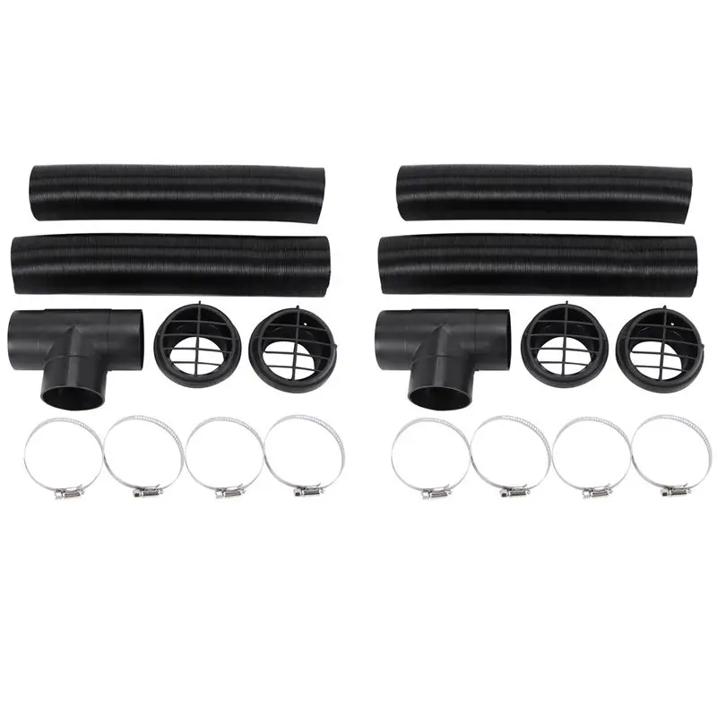 3 Set 60Mm Car Auto Heater Pipe Duct T Piece Warm Air Outlet Vent Hose Clips Set For Parking Heater Webasto Eberspacher
3 Set 60Mm Car Auto Heater Pipe Duct T Piece Warm Air Outlet Vent Hose Clips Set For Parking Heater Webasto Eberspacher